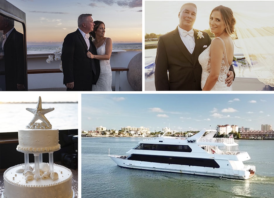 yacht starship wedding clearwater, tampa