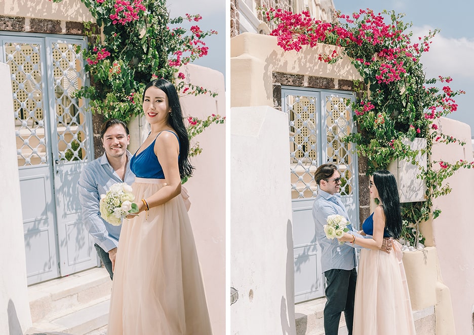 Santorini wedding photographer