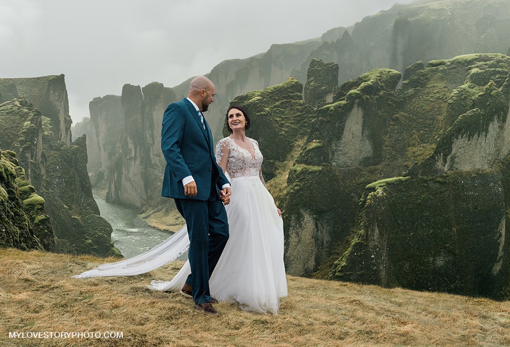 Iceland elopement photographer videographer