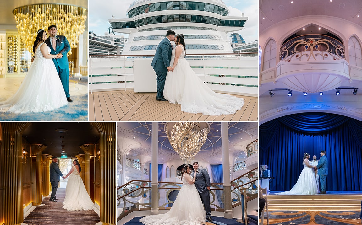 Disney Cruise wedding photographer