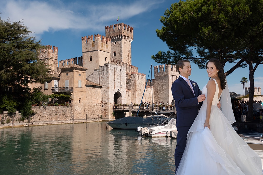 Lake Garda elopement Sirmione